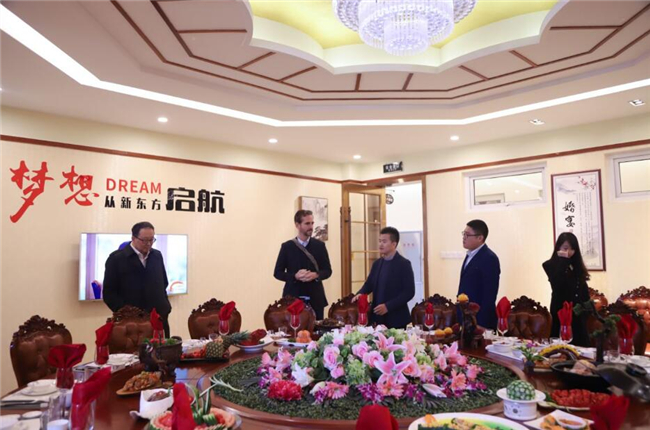 又一所美国大学前来安徽新东方参观学习!